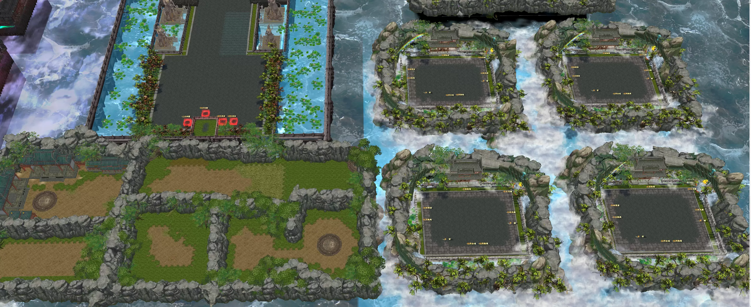 【防守】众神俱灭地形+物编