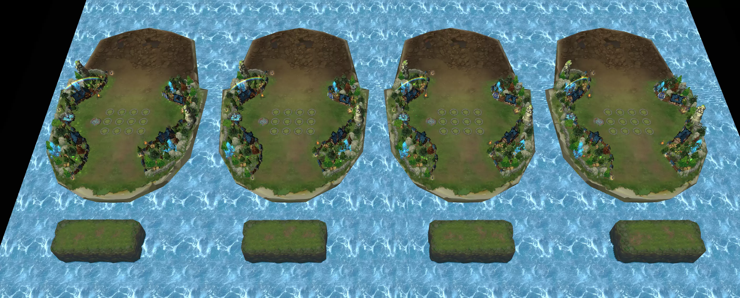 【TD自走棋】我的岛屿地形+物编