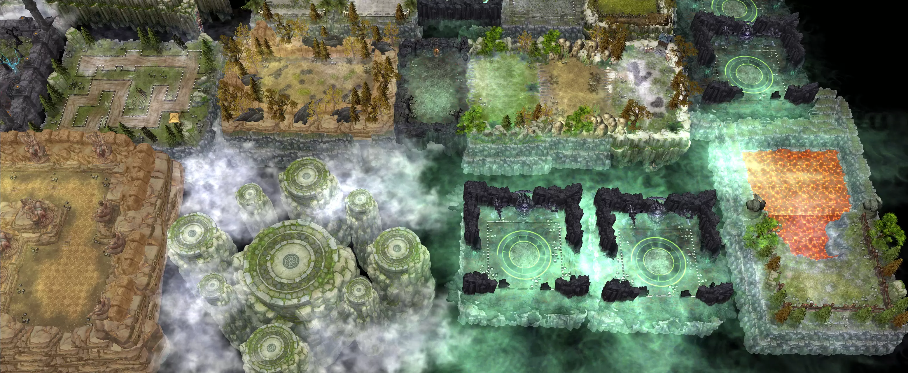 【防守】练道诛仙地形+物编