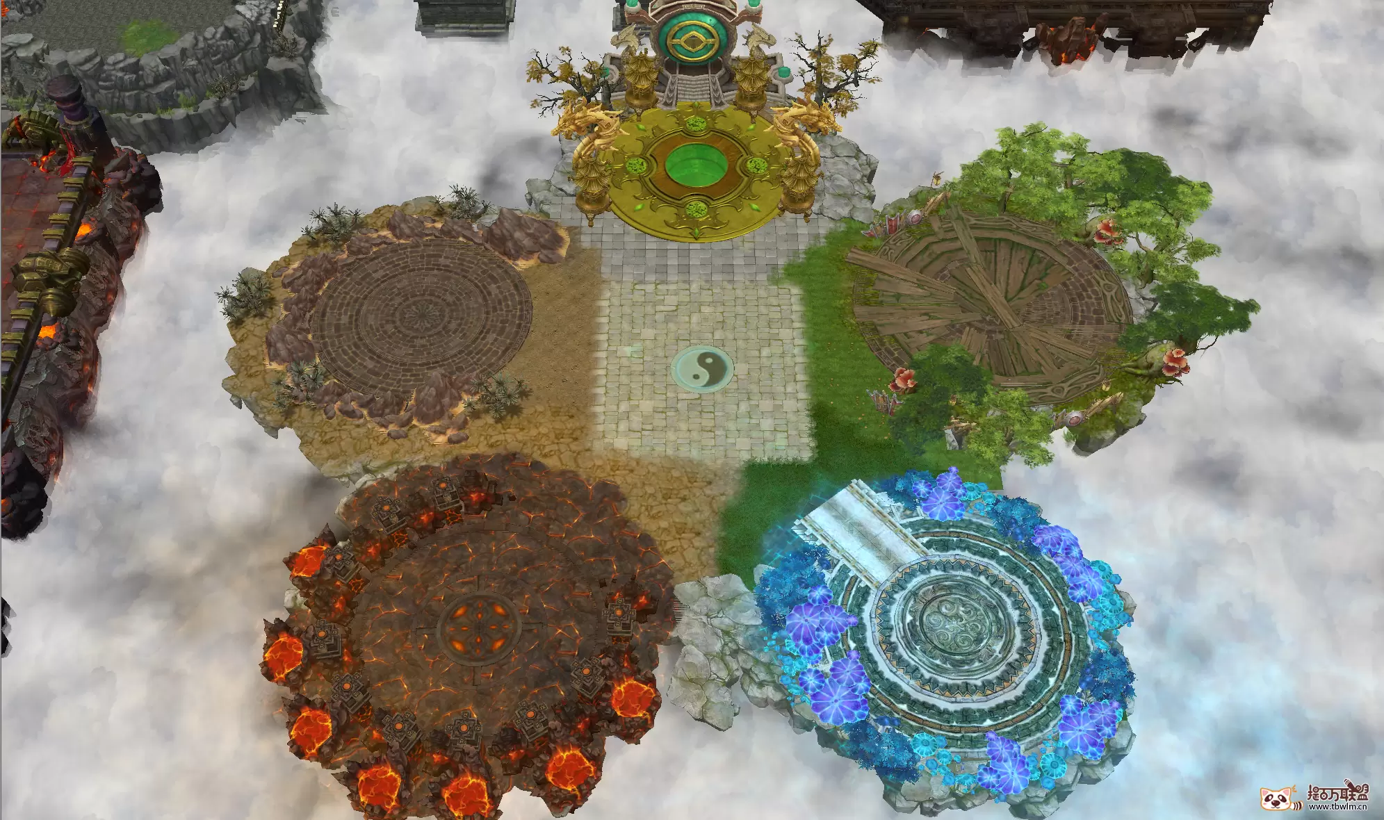 【防守】大宗师地形+物编