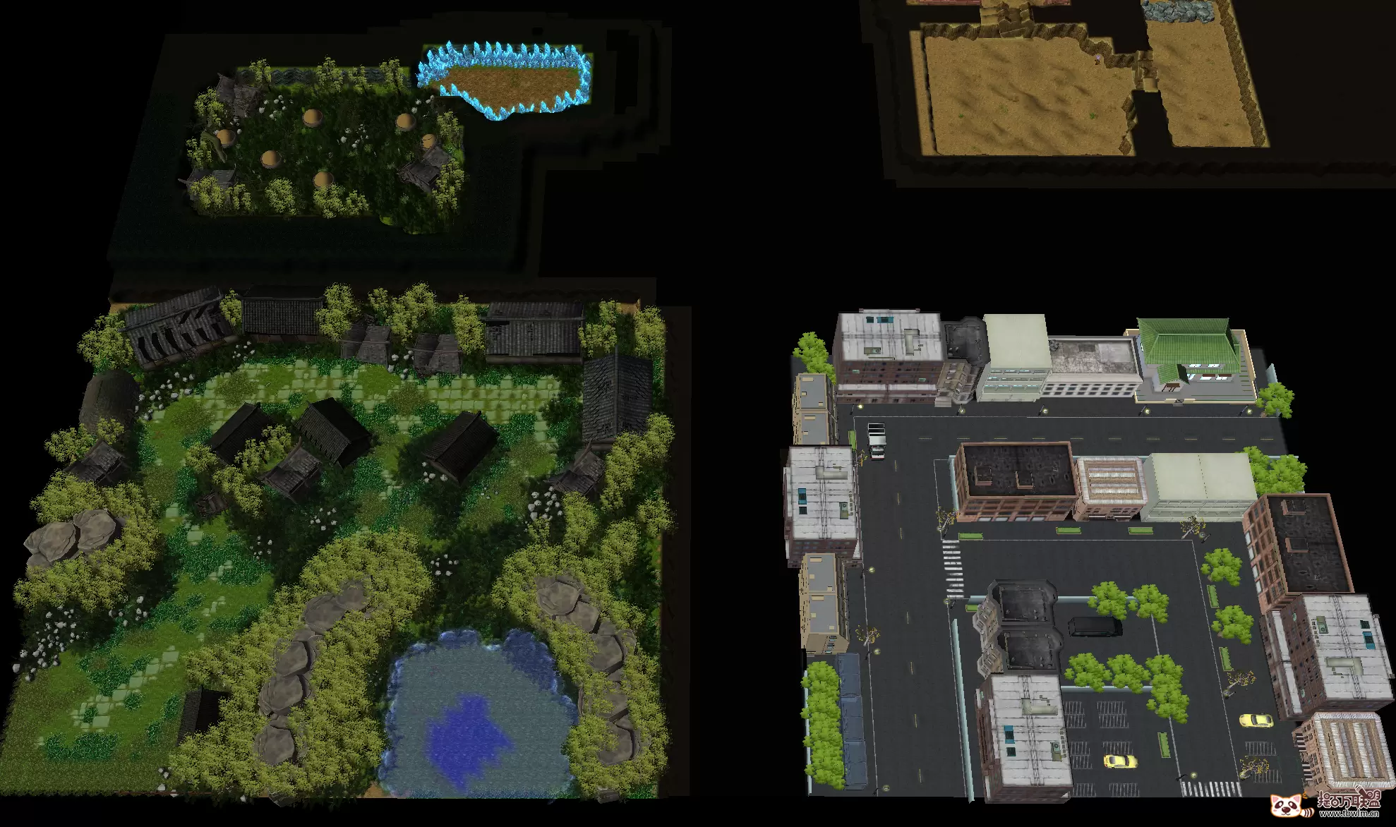 【RPG角色扮演】探灵地形+物编.w3x